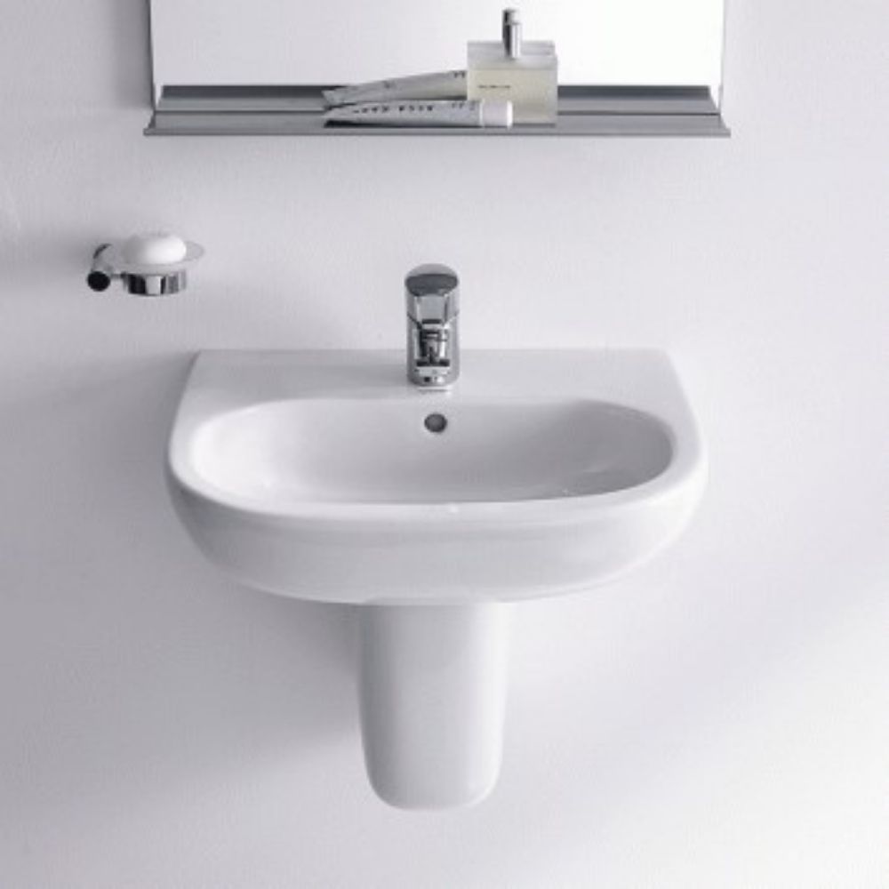 Duravit D-Code Wall Mounted Wash Basin